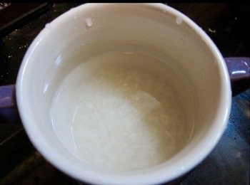 step1: 將白米洗好，浸大約十分鐘。
用Superheat Steam Mode 190度蒸15分鐘。