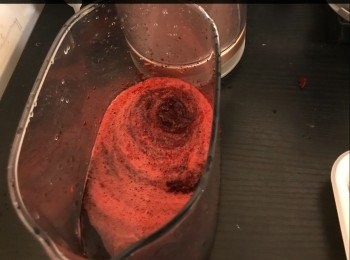 step2: 榨好後，汁會杰杰哋！