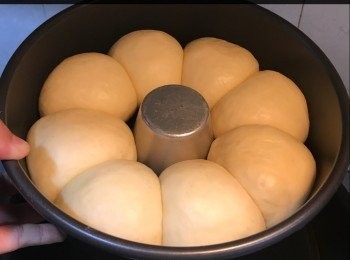 step6: 1）發酵完成
2）180度18-22分鐘