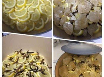 step7: 放入蒸爐以100度燉煮12小時即成。
