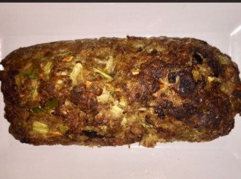 step6: 烘烤好後待涼，才可將肉巷撕去外層的錫紙。