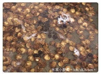 step5: 煮至起白色泡泡則成