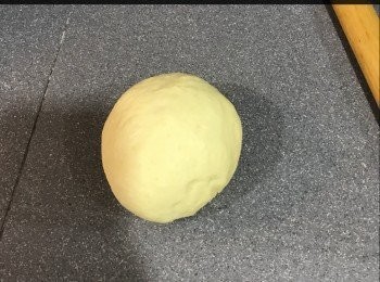 step2: 全部材料，搓滑大約5分鐘左右