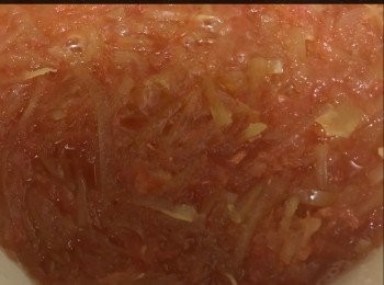 step7: 繼續攪拌至濃稠。完成，