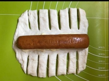 step6: 整好造型後發酵大至一倍。