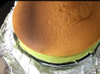 step9: 將焗好的蛋糕拿出，然後待涼
可以放入雪櫃雪凍食用更佳