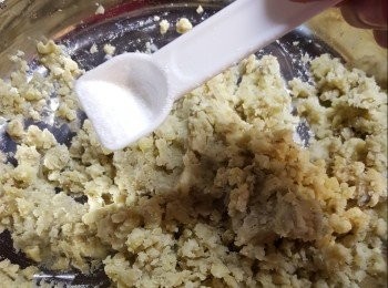 step2: 加入半茶匙鹽