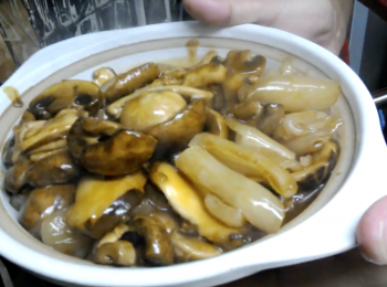 step5: 鮑汁雜菌花膠炒雞球食譜完成