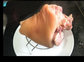 step2: 撈起，吹乾1小時以上。表面乾透。