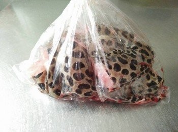 step1: 從袋中取出錢鰻【澎湖野生水產】，
