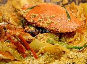 step7: -	最後加入雞蛋及椰漿