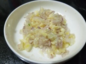 step4: 蒜頭，乾蔥