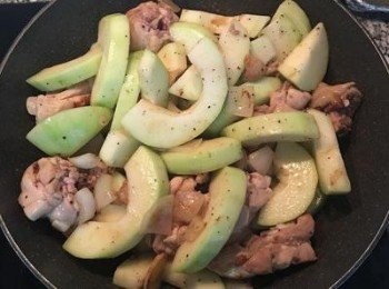 step8: 拌炒均勻，