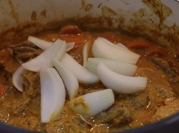 step7: 最後加入洋蔥