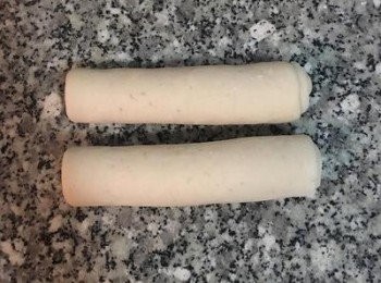 step8: 對切成兩條。