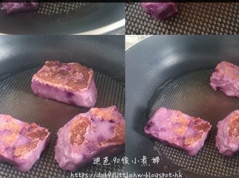 step11: 切件煎後，便可食用，完成。