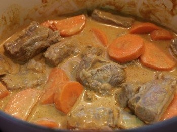 step5: 加入餘下椰漿 (如太乾可以加入適量水)