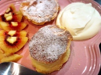 step7: 煎好後上碟。
撕去錫紙，灑上糖霜就食得啦！