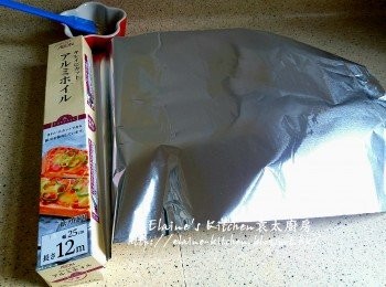 step7: 用錫紙封口