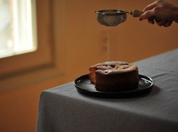 step9: 最後撒上糖霜作裝飾用