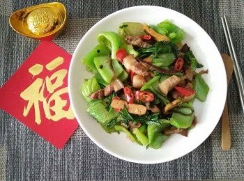 step5: 最後，即可盛盤享用年菜美味佳餚－「延年益壽平安福」【豆豆愛的料理】。