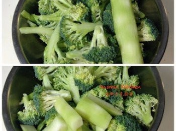 step6: 在流動的水中清洗乾淨（擔心農藥殘留，請不要用浸泡的方式處理！）