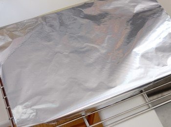 step11: 輕輕蓋上錫紙