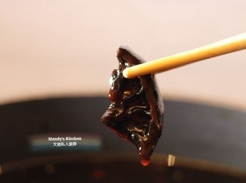 step6: 成品顏色帶琥珀色。