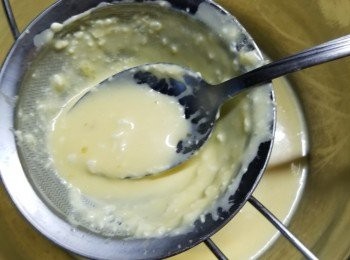 step6: 再過一次篩,確保沒有粉粒