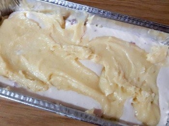 step13: 再把另一半麵糊倒上