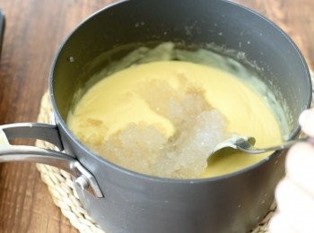 step4: 加入西米拌勻