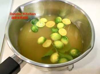 step6: (嚐味道後，再自行調整糖的份量！)