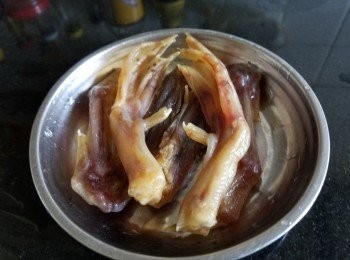 step2: 臘鴨掌，翼