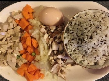 step2: 備好材料。