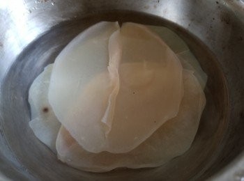 step5: 螺片 ( 煲湯後做另一個餸 )