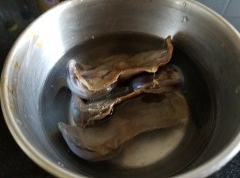 step3: 陳腎 (煲湯後做另一個餸)