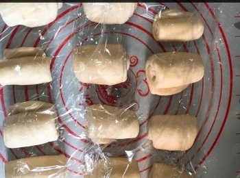 step2: 把<span class="group_2">油皮</span>材料搓成麵團。蓋上保鮮膜或濕布，靜止5分鐘。