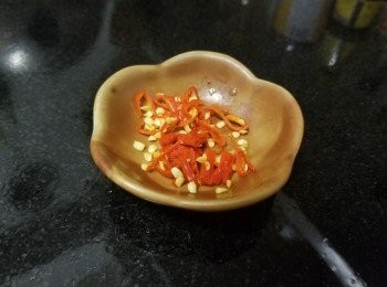 step2: 辣椒碎