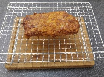 step6: 用架盛起約5分鐘。