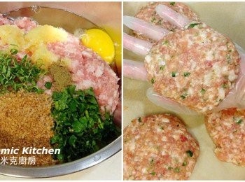 step6: 3.) 相關料理：自製漢堡肉