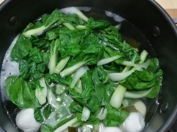 step4: 菜汆水。