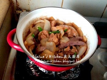step9: 最後加入青蔥段拌勻即可