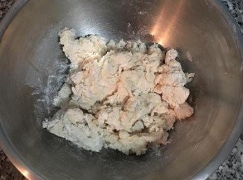 step3: 用筷子攪拌到看不到液體；