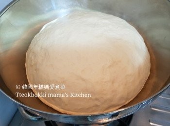 step12: 發酵好的<span class="group_3">麵糰</span>，