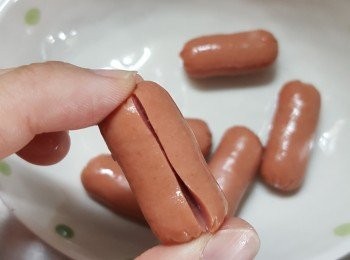 step4: 腸仔中間界一刀
