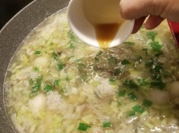 step19: 最後加入麻油即可