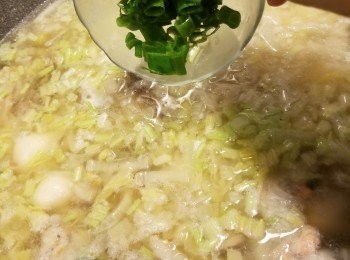 step18: 再加入蔥粒