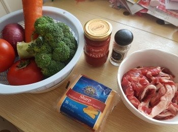 step1: 材料預備好啦，開工！