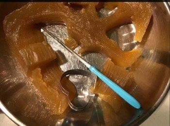 step2: 完成後，用模具製造特別形狀