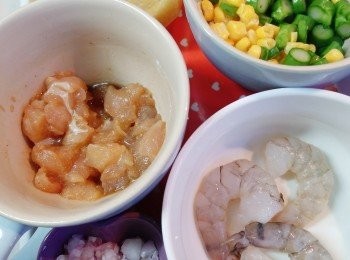 step2: 準備其他材料。